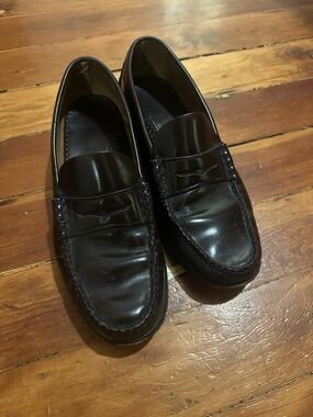 Sebago Men’s Brown Leather Penny Loafers (Women’s size 10)